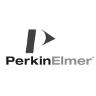 Perkin Elmer grayscale logo