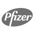 Pfizer grayscale logo