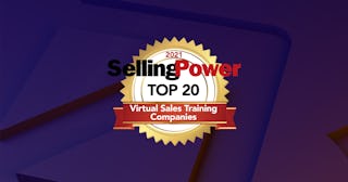 top sales training company award - virtual training 2021