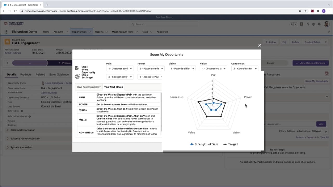 Opportunity Planning Tools
