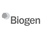 Biogen grayscale logo