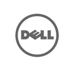 Dell grayscale logo