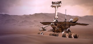 Mars rover on planet symbolizing the complexity of sales accounts