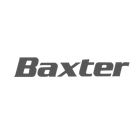 Baxter grayscale logo