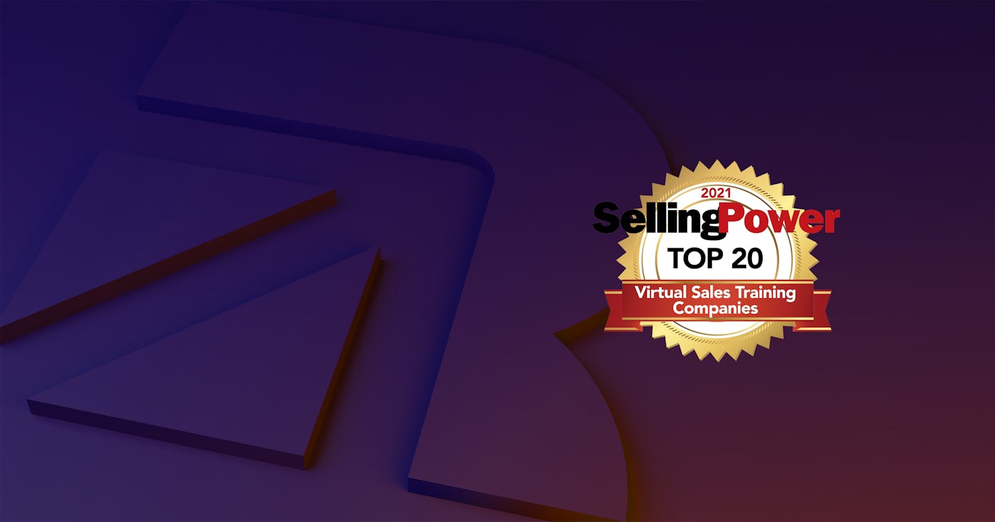 top sales training company award - selling power - 2021