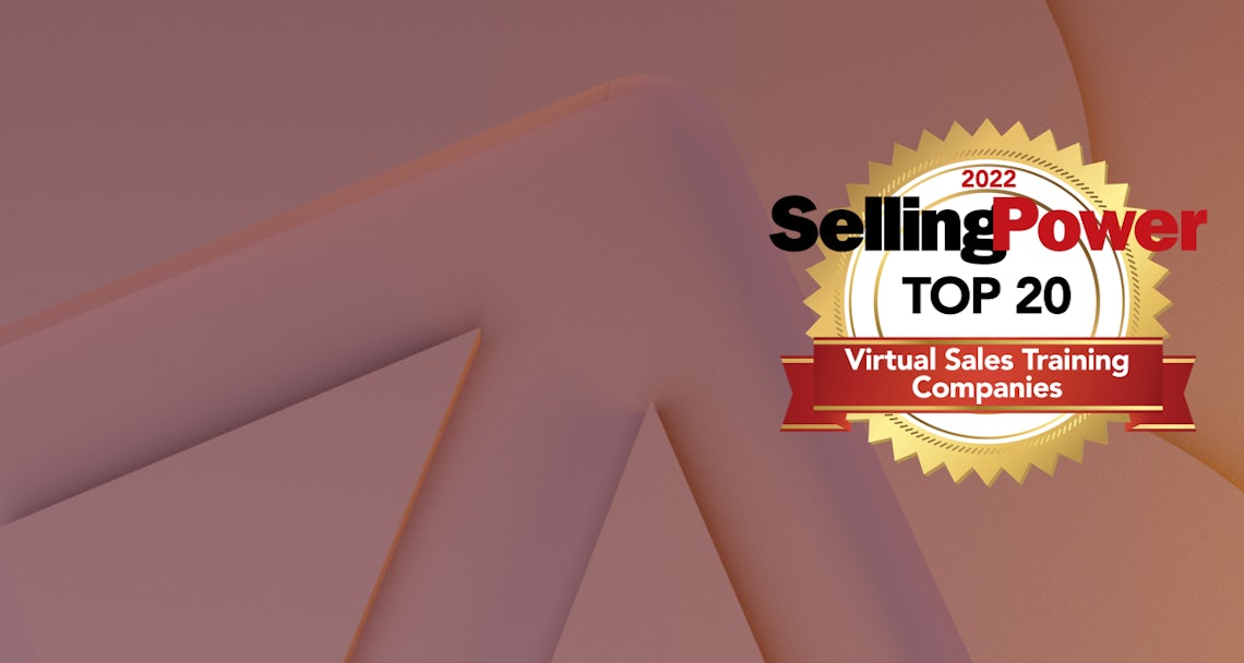 top sales training company award - selling power - 2021