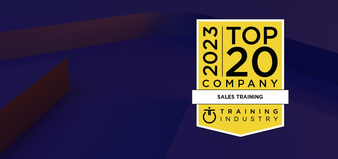 top sales training company award - trainingindustry